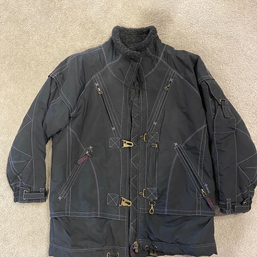 Black Snowboarding Jacket - image 1